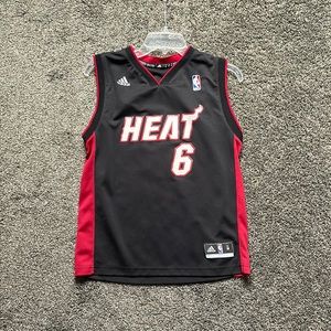 Retro Lebron James Miami Heat Kids Jersey